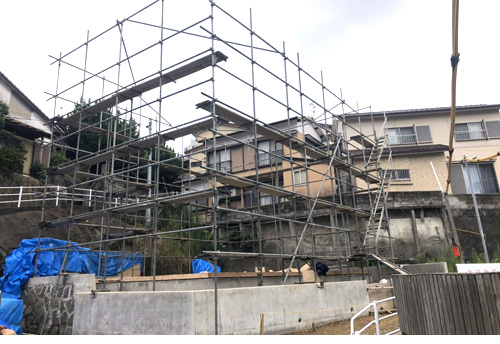 長崎 足場工事・足場施工なら 岩鳶組